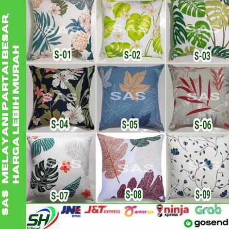 sarung bantal sofa/kursi/cushion 40x40
