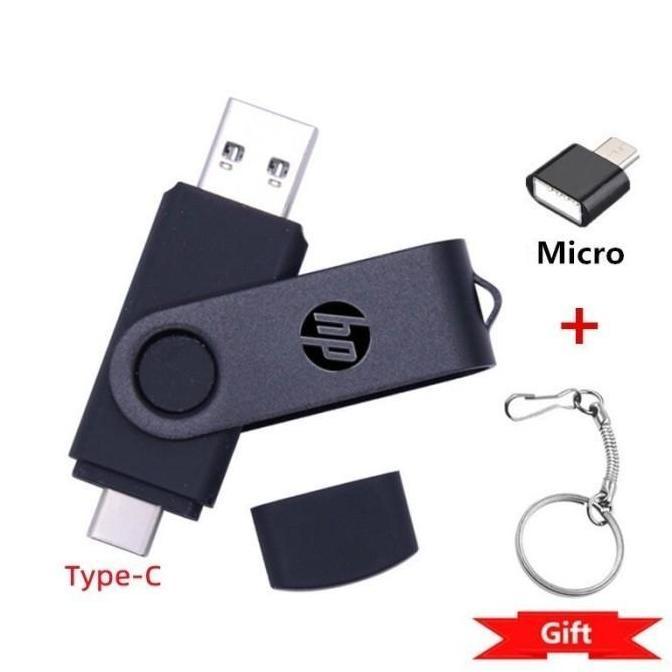 HP FLASHDISK OTG TYPE C USB 1TB/2TB FLASH DRIVE ULTRA DUAL USB 3.1 Flashdisk hp dan laptop