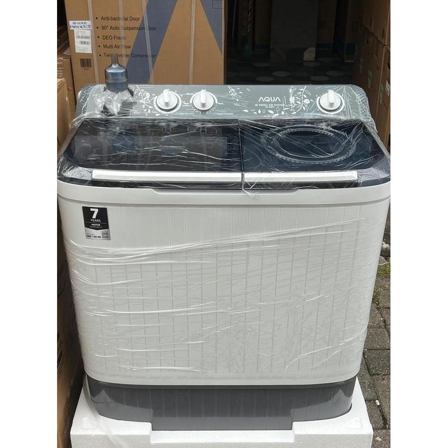 Terlaris Mesin Cuci 2 Tabung Aqua 7030Ht = 7Kg / Mesin Cuci 2 Tabung Aqua 1030Ht = 10Kg (New Promo)