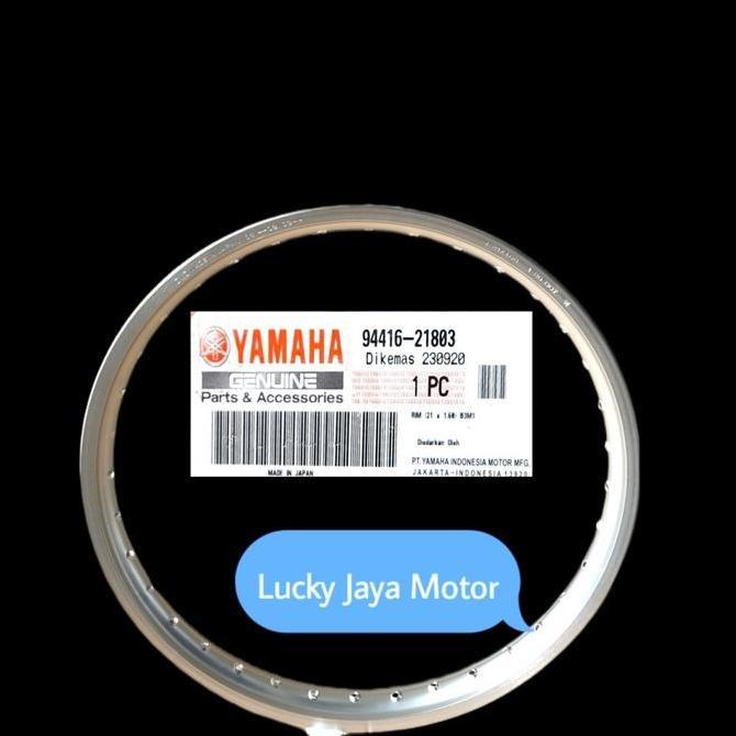 Pelek Vleg Velg Rim Wr 155 Wr155 Depan 21x1.60 94416-21803 Original (TERBAIK) (TERBARU) (TERMURAH)