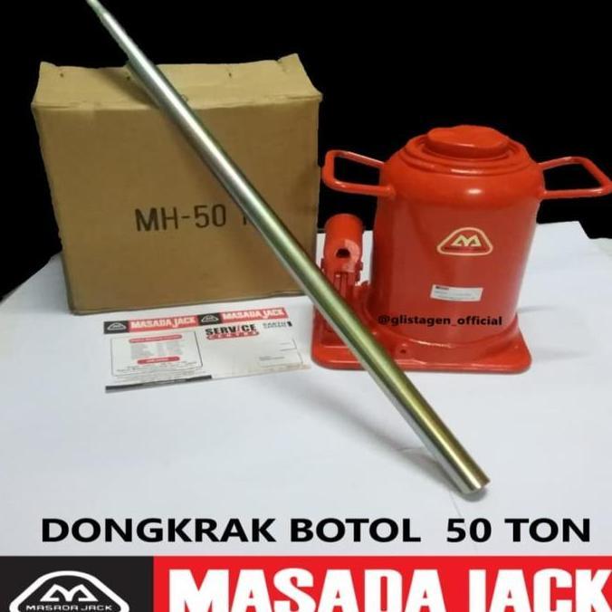 Masada Dongkrak Botol Hidrolik 50 Ton MH-50Y (TERBAIK) (TERBARU) (TERMURAH)