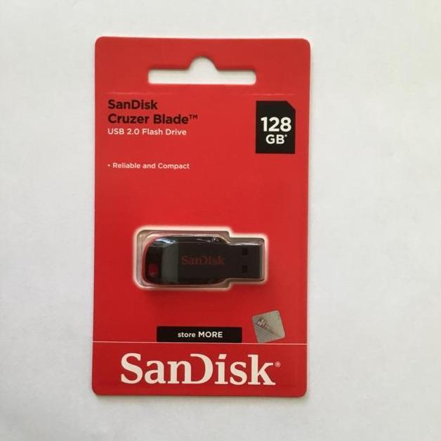 Flash Disk Sandisk 128GB USB Flash Drive FD Flashdisk 128 GB Original