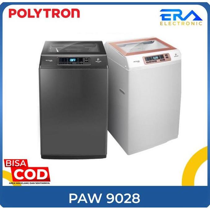 Terlaris Polytron Paw 9028 Y Mesin Cuci 1 Tabung Zeromatic Laguna 9 Kg