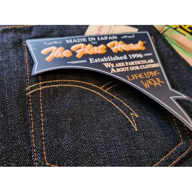The 'New' Flat Head 3005 - 14.5oz 'Pioneer' Selvage Denim Straight Fit murah