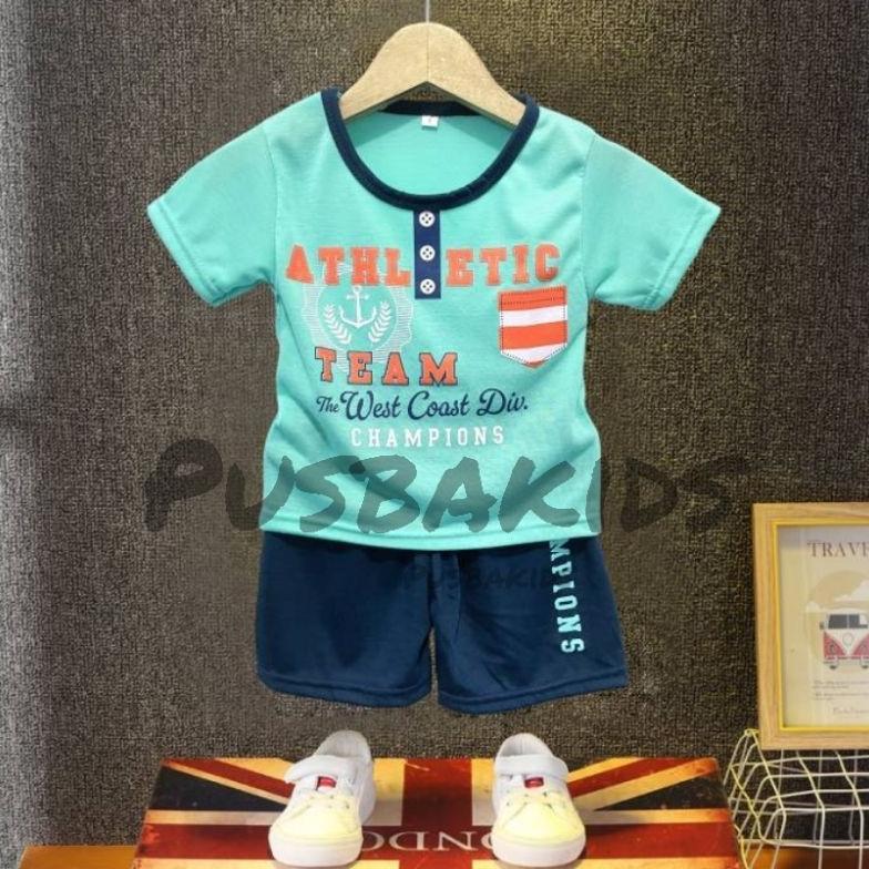 Diskont Pusbakids/ Set Cowok /Baju Setelan Anak Laki Laki/ Anak Bagus/Baju Anak Cowok Murah 0-8 Thn