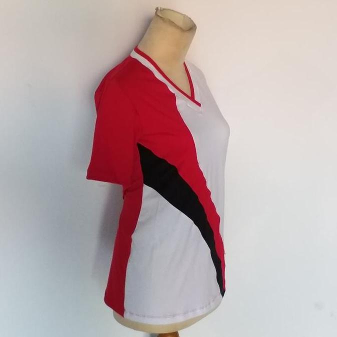 atasan baju senam wanita merah putih (TERBAIK) (TERBARU) (TERMURAH)