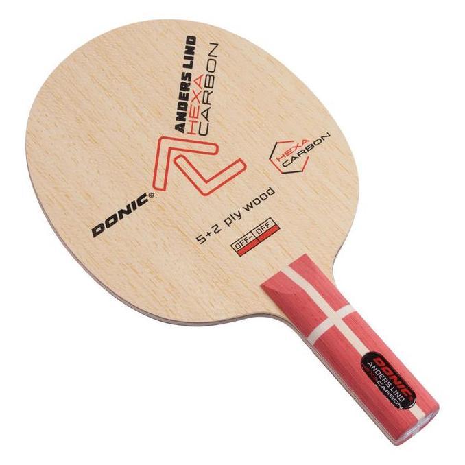 Donic Andres Lind Hexa Carbon/Bet Pingpong Tenis meja (TERBAIK) (TERBARU) (TERMURAH)
