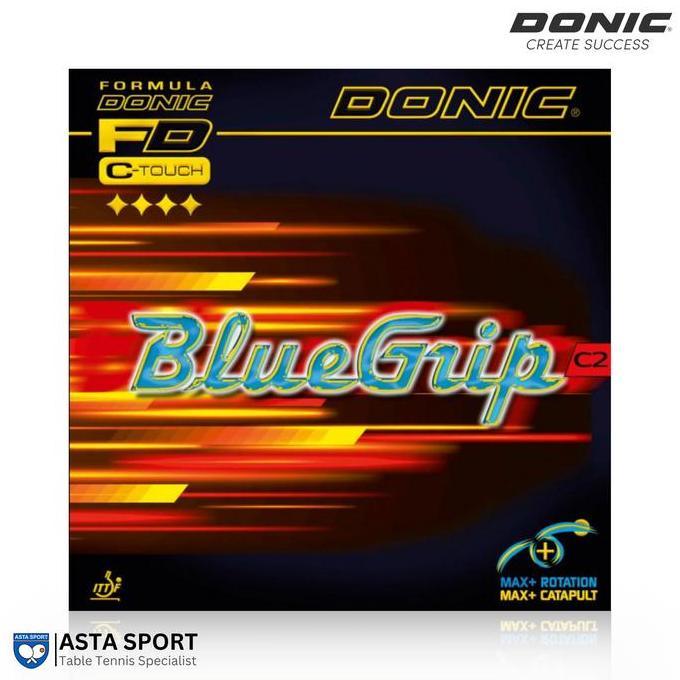 Karet Pingpong Tenis Meja Donic Bluegrip C2 (TERBAIK) (TERBARU) (TERMURAH)