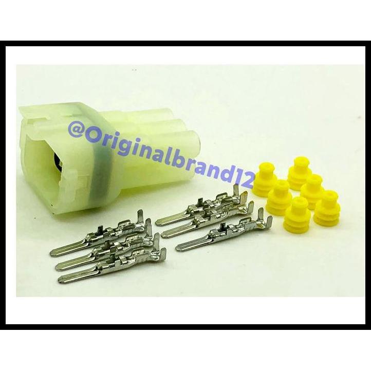 TERMURAH SOKET DLC KAWASAKI SUZUKI MALE 6 PIN DIAGNOSTIC SCANNER 