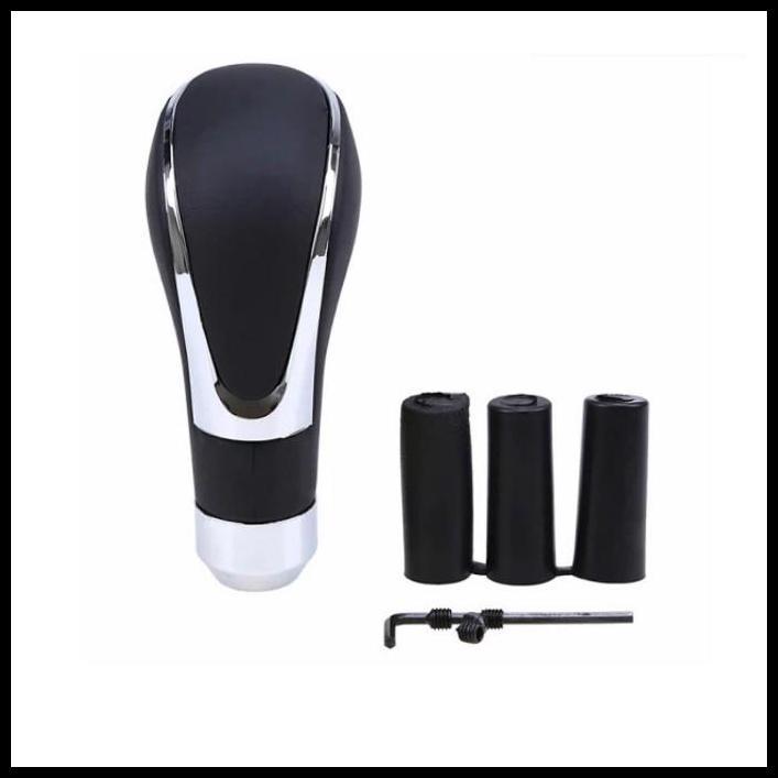 HOT DEAL GEAR SHIFT KNOB LIST CHROME GAGANG PERSENELING MOBIL ALL NEW PAJERO 