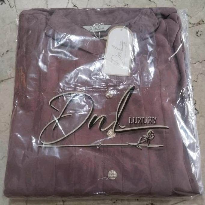 Sale Gamis Darby/Dnl Ruxury Polos Kancing Depan All New