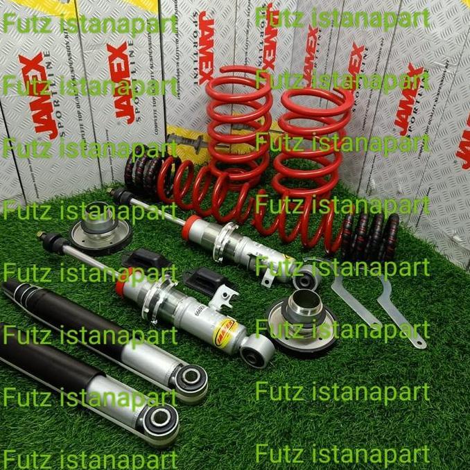 PAKET COILOVER SHOCK BREAKER PER JAMEX INNOVA DIESEL DEPAN BELAKANG