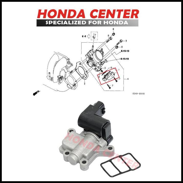 GRATIS ONGKIR IACV IDLE UP RAC ROTARY AIR CONTROL ISC SERVO ACCORD CM5 2003 2004 2005 2006 2007 
