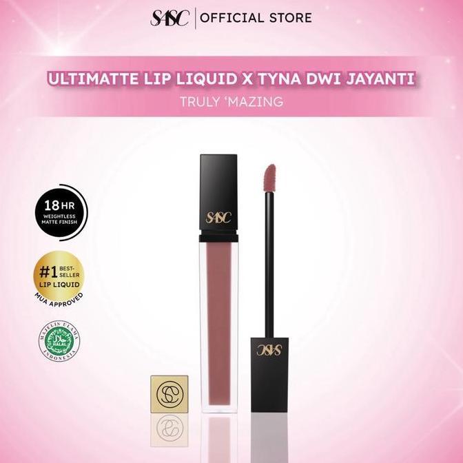 Thebest- SASC Ultimatte Lip Liquid Long-lasting Hydrating Matte Lipcream Waterproof Lipstick Long La