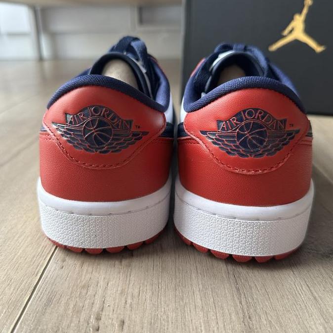 Nike Air Jordan 1 Low G Golf USA Gym Red Navy Original