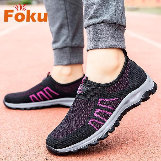 FOKU Sepatu Sneakers Wanita Outdoor Sepatu Wanita Olahraga Terbaru