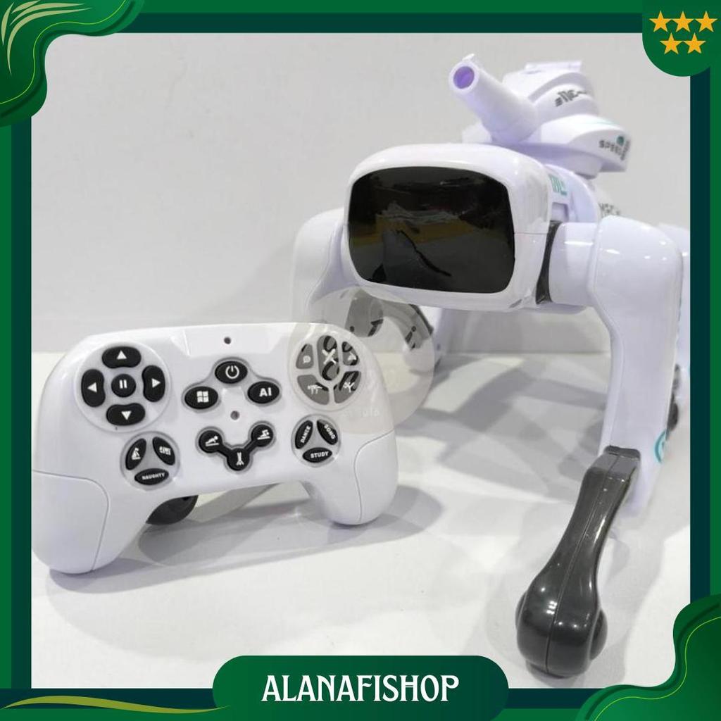Mainan Robot Anjing Dog Rc Joget Unitree Mechdog Mainan Edukasi Anak Turret Robodog Canggih Nari Kad