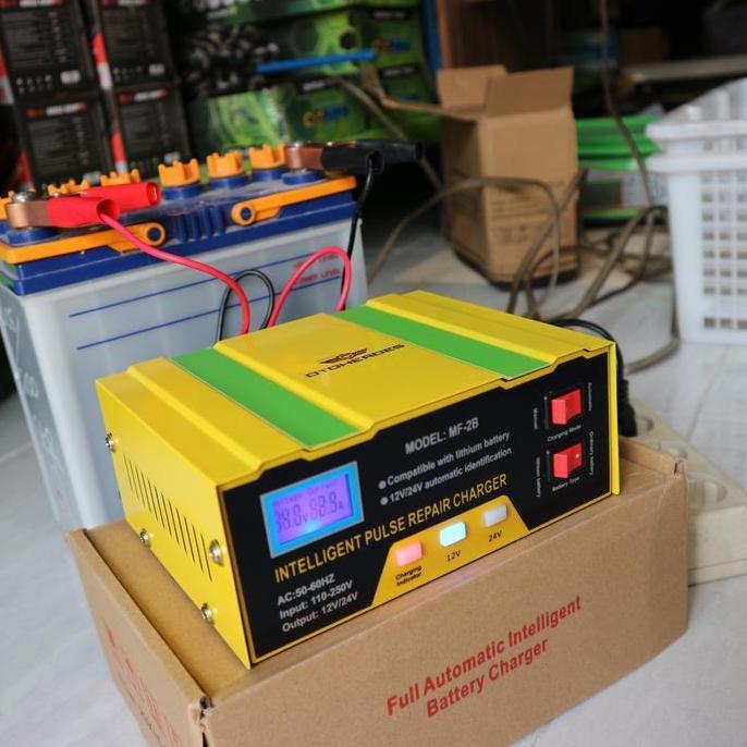 Charger Aki / Cas Aki 10A 12V-24V Otoheroes cas aki 12 dan 24 volt otomatis car kendaraan