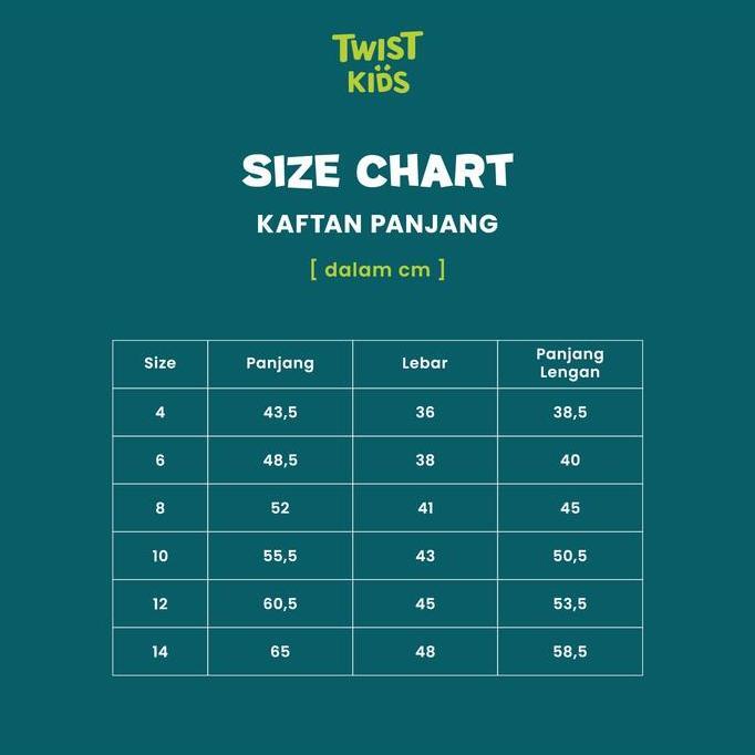 (BEST SELLER) Twist Kids - LAST CALL Kemeja Koko Lengan Panjang Anak Laki-Laki Model Random