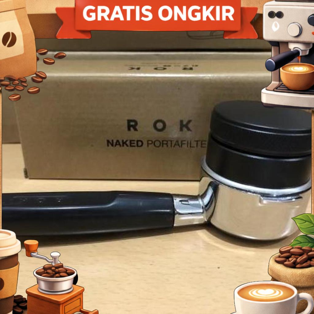 Distribution Tool Tamper Macaron 49Mm Rok Presso Stainless