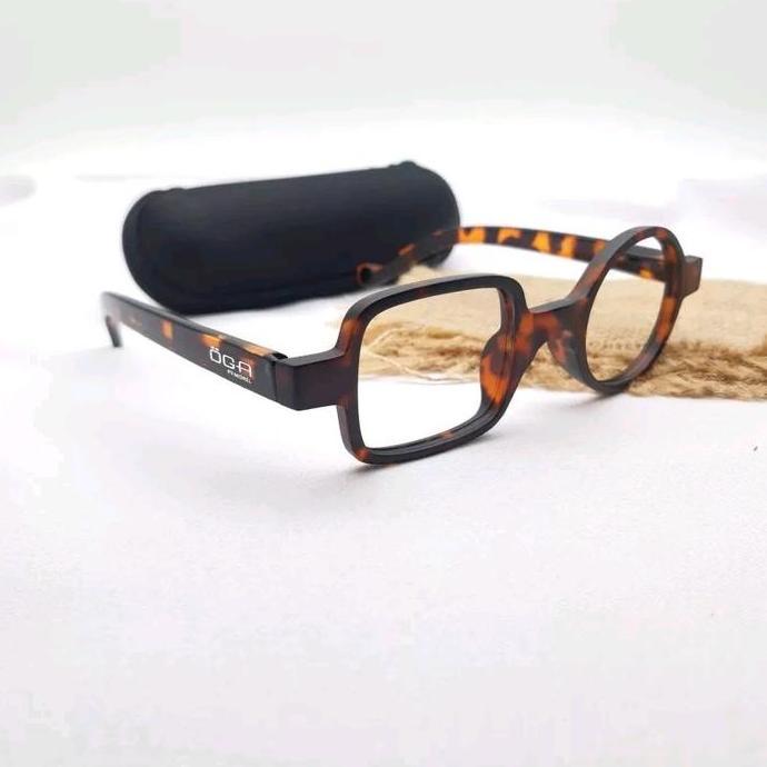 BEST SELLER KACAMATA OGA MOREL FRAME KOTAK BULAT FREE LENSA MINUS KACAMATA PHOTOCROMIC-BLUECROMIC PR