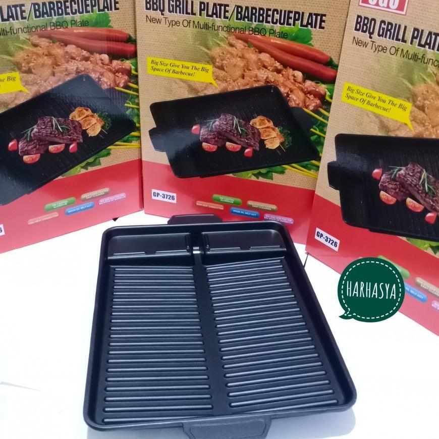 TERBARU [ YAKINIKU ] UGO KOREAN BBQ Grill Pan Barbeque Alat Pemanggang / Grill Pan Yakiniku Alat Pan