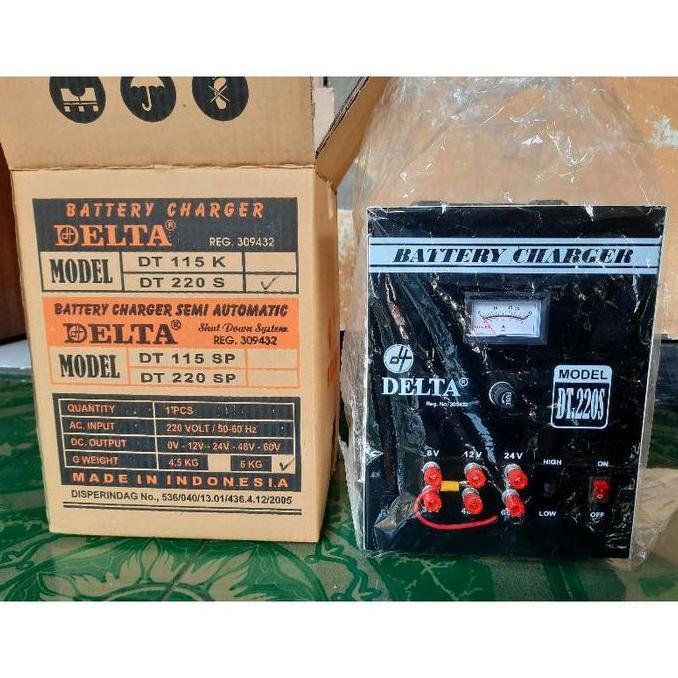 Battery Charger Cas Aki Delta DT220S 20A