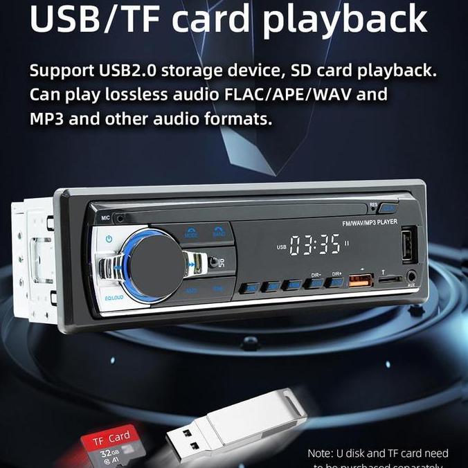 Grosir Tape Mobil Truk Bus Alat Berat 24 Volt Bluetooth Usb Fm Radio Truck