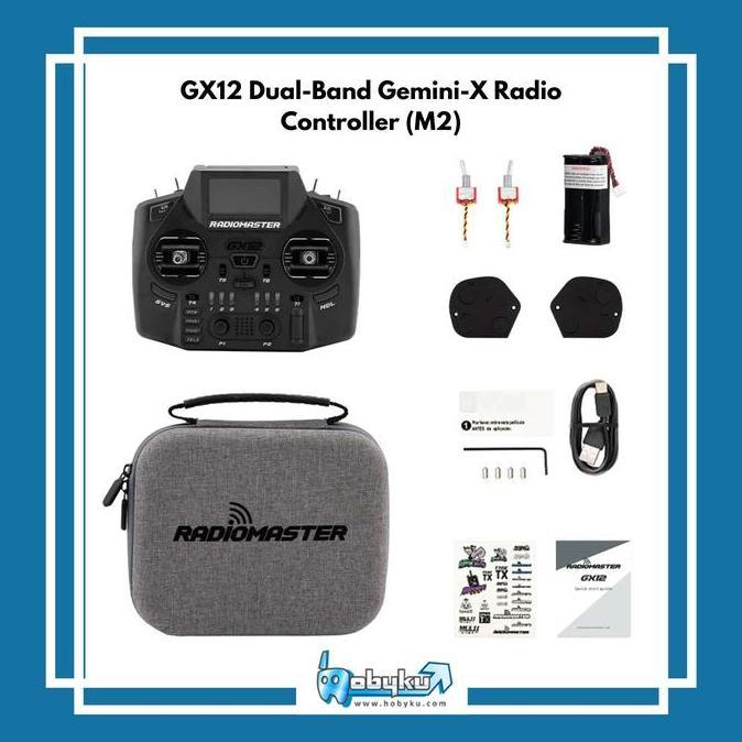 Promo Radiomaster Gx12 Dual-Band Gemini-X Radio Controller