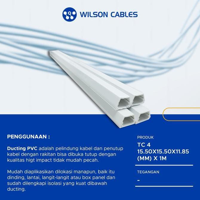 Fastrik- Kabel Protektor Tc4 / Kabel Duct Tc4 1 Meter
