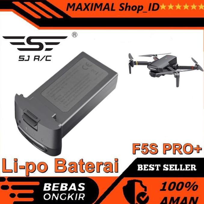 Murah Battery Drone Sjrc F5S Pro+ Original Type-C 7.4V 2000Mah Li-Po Baterai