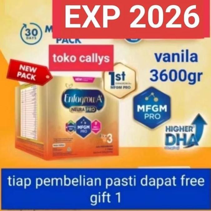 Bybyxt- Enfagrow 3 Vanila 3600 Gr