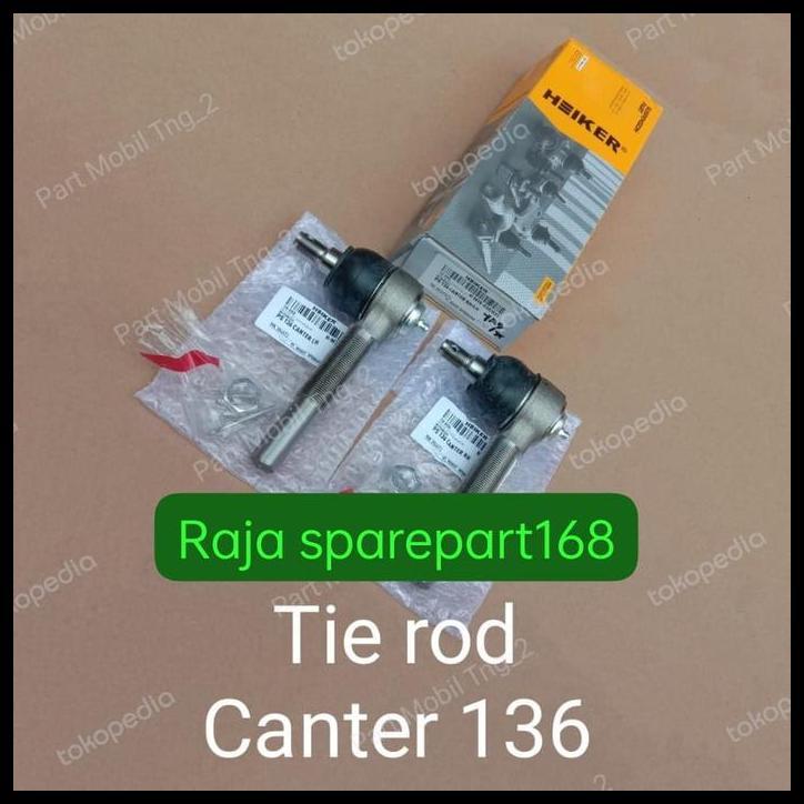 TERMURAH TIEROD TIE ROD TIEROT MITSUBISHI CANTER 136 MERK HEIKER SATU SET 