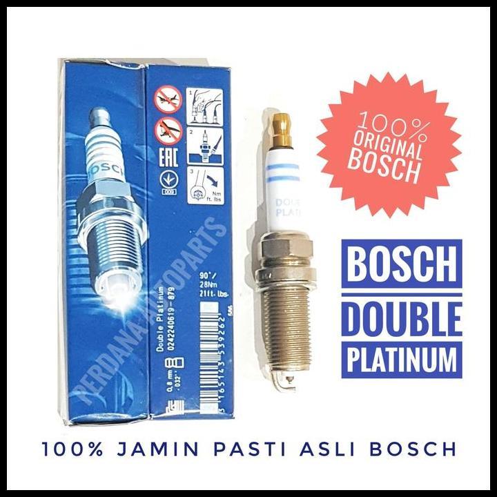 TERLARIS BUSI TOYOTA ETIOS VALCO ASLI BOSCH DOUBLE PLATINUM 