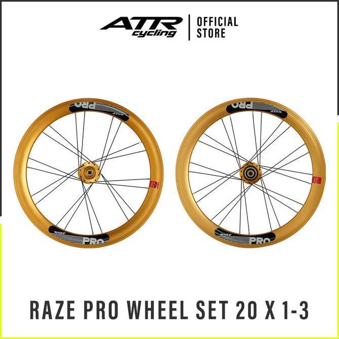 TERBARU WHEELSET SEPEDA RAZE PRO 451 (20X1-3/8)