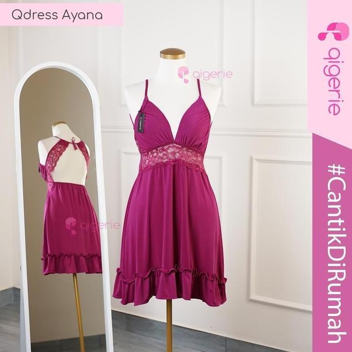 AYANA QIGERIE | Lingerie | Baju Dinas Malam Sexy | Baju Tidur Wanita Dewasa | Daster Kekinian Terbar