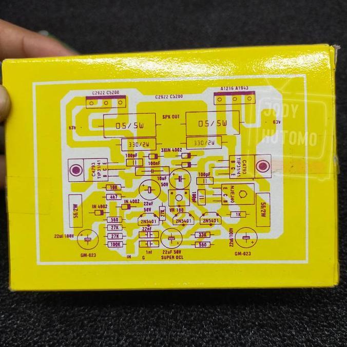 Driver Super OCL 504 GM 500Watt Mono Power Mono 504 Kit Power 504 OCL