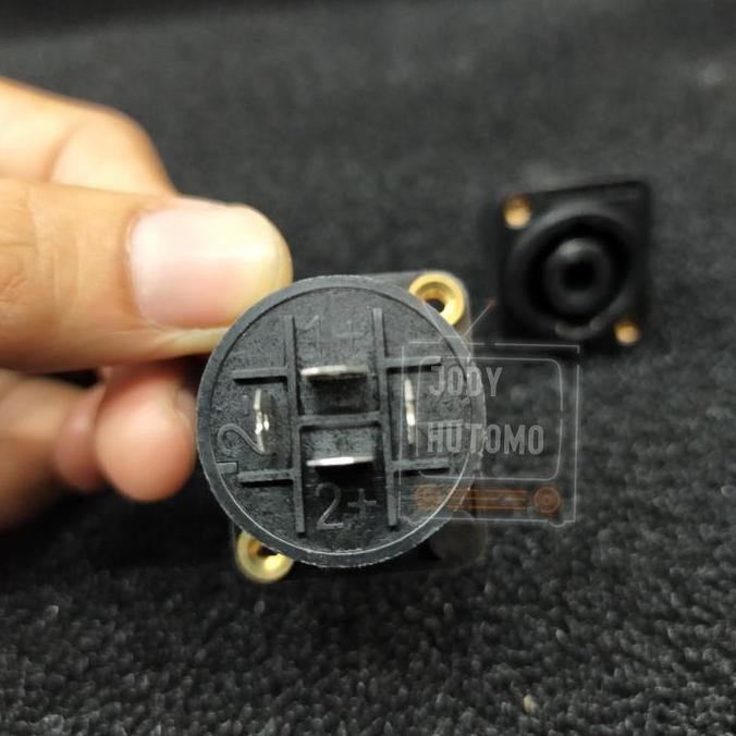 Soket Speacon Spekon Speaker Output Speaker Power Bok Amplifier Drat