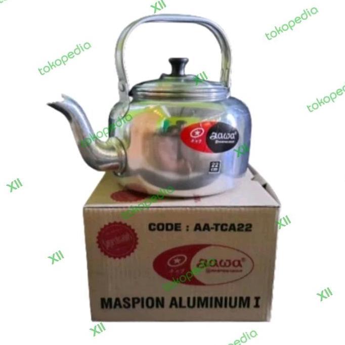 Maspion Jawa Water Kettle 22 Cm Teko Cor Ceret Air Aluminium
