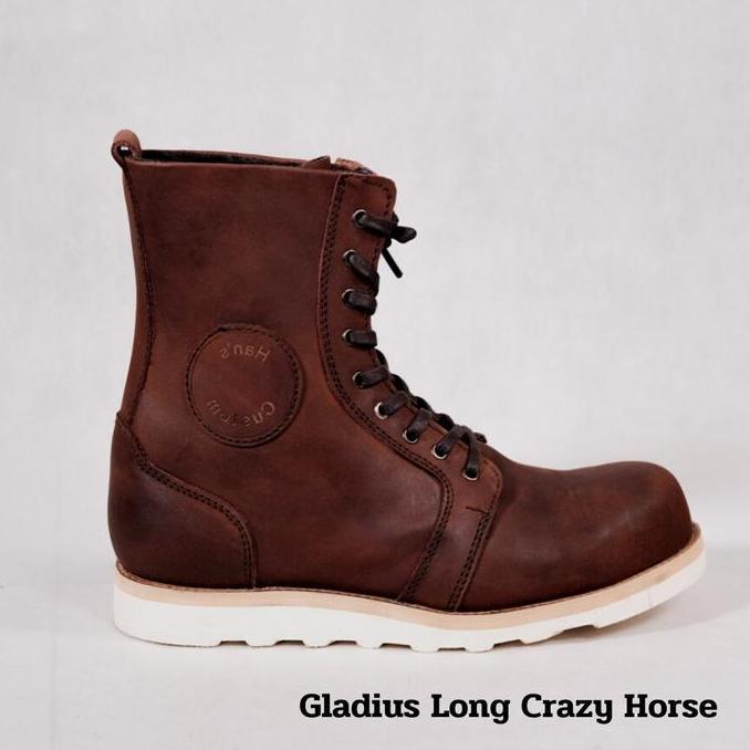 PRESHA.HNF - XRIDER GLADIUS LONG SAFETY BOOTS CRAZY HORSE
