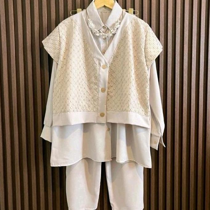 Grosir Rapunzel One Set Celana Setelan Wanita Terbaru