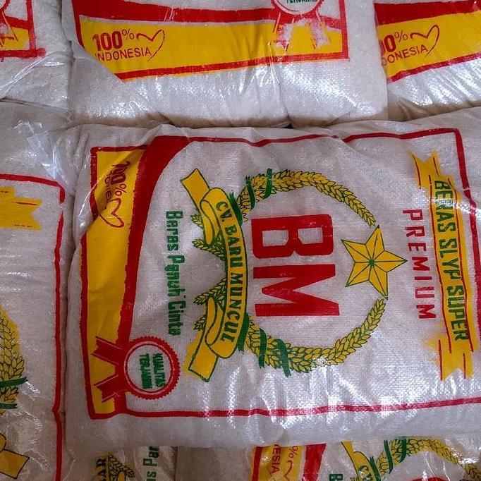 Beras Indramayu Super Premium Cap BM Dikemas 5Kg, 10Kg, Dan 20Kg