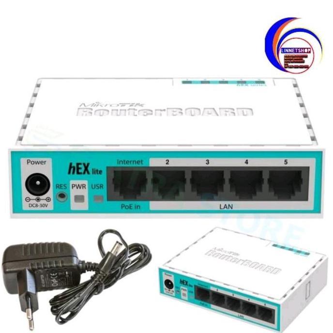 TERBARU - Mikrotik hEX lite RB750r2 / MikroTik hEX lite RB750r2