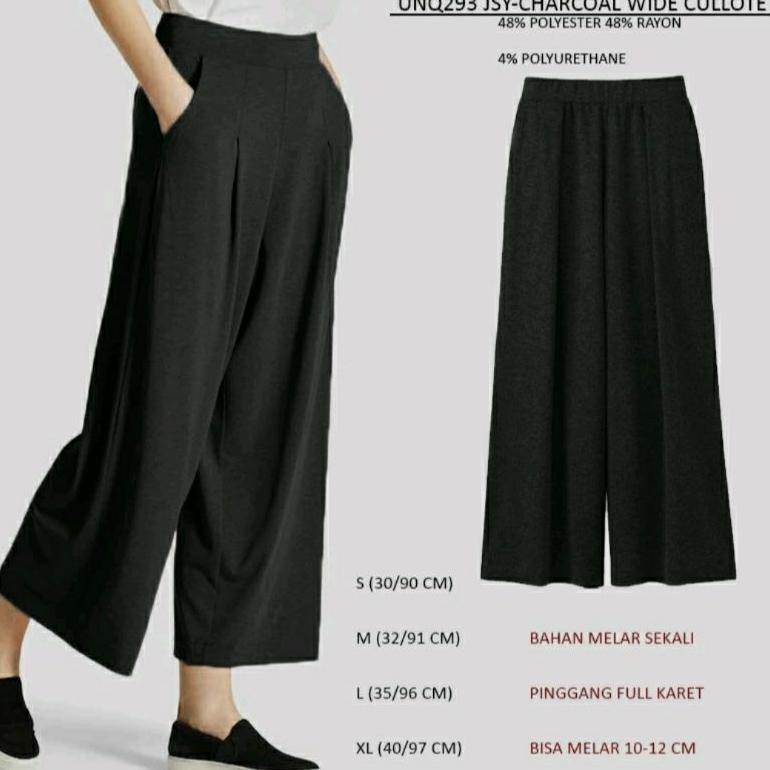 PROMO Uniqlo GU Woman Gaucho Cullotes Pants / Celana Kulot Wanita Uniqlo (XS-XXL)