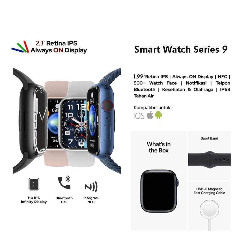 Big Sale Smartwatch I9 Pro Max S Original Smartwatch 2.3 "Hd Full Touch Screen Wireless Charge Bluet