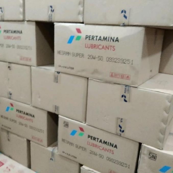 Mesran Super 0,8 Liter 20W-50 1 Dus