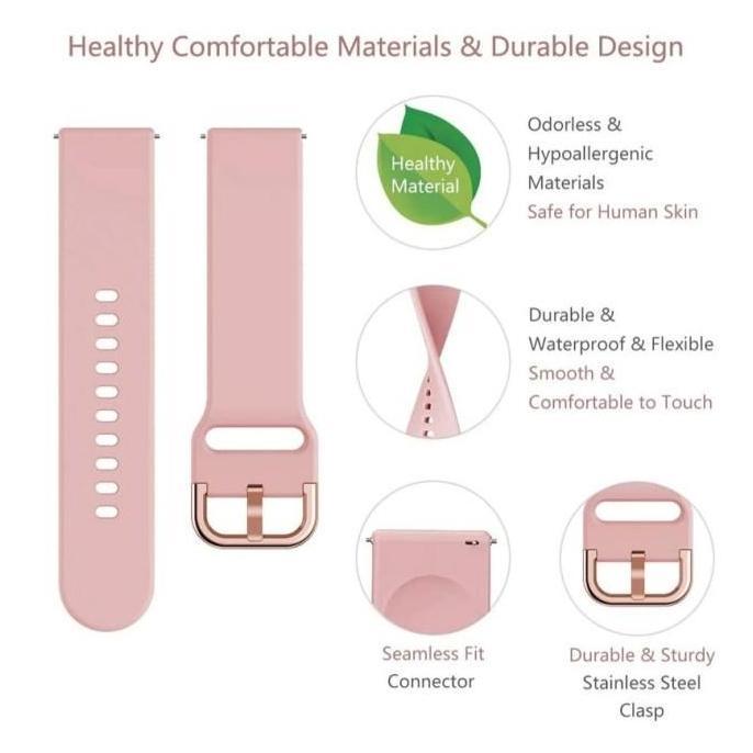 Thebest- Amzfit Bip-Amazfit Bip Lite-Amazfit Bip S-Strap Slicon-Tali jam tangan