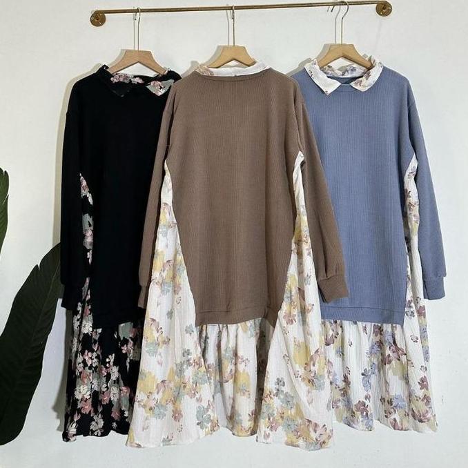 (BEST SELLER) Tunik Terbaru / Atasan Terbaru / Baju Kondangan/Tunik Viral/ Tunik Oversize/Tunik Jumb