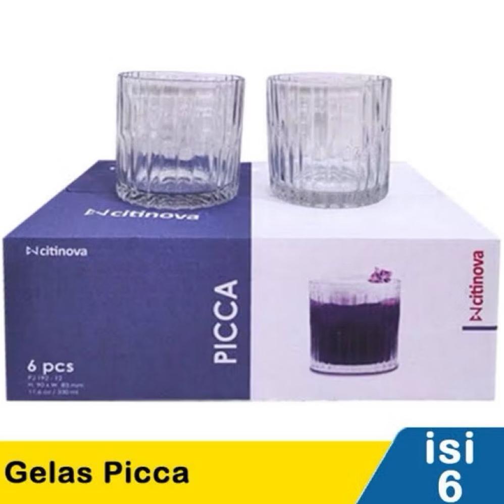 Gelas Citinova Picca Gelas Cafe Aesthetic Gelas Wine Gelas Minum Picca Gelas Tuscany Picca Ready