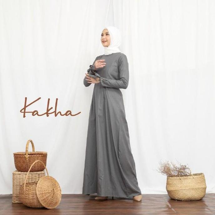 Grosir Kakha - Gamis Ibu Linen Series